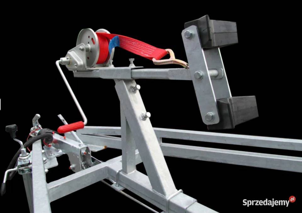 Nowa przyczepa podłodziowa PP2500 2 osie DMC mazowieckie Płock sprzedam