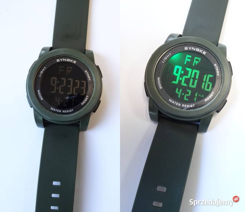 Zegarek wojskowy elektroniczny cyfrowy Synoke Gorzów Wielkopolski