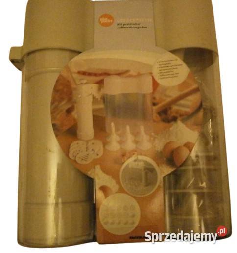 Prasa do ciastek i churros 10 plastrów 6 nasadek