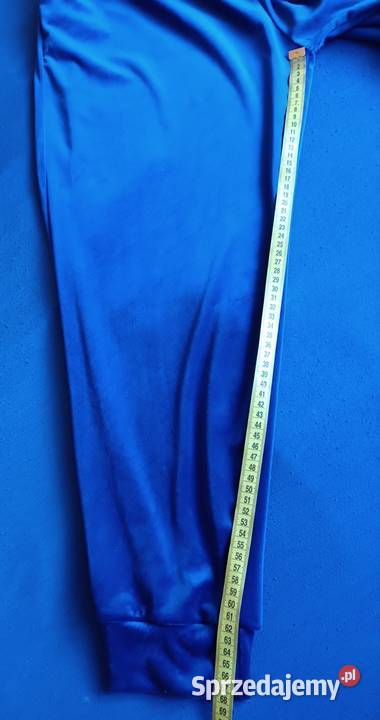 Dres ciemnoniebieski komplet wiskoza śląskie
