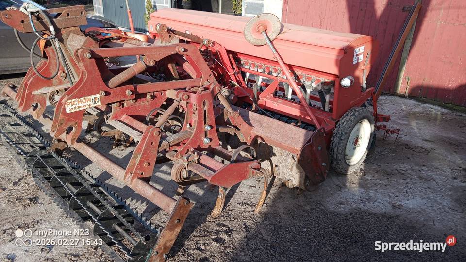 Agregat uprawowo siewny 3m wielkopolskie Ostrówek