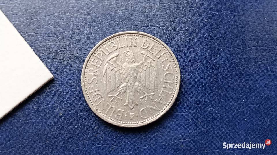 Stare monety 1 marka 1974 F Niemcy Numizmatyka Lesko