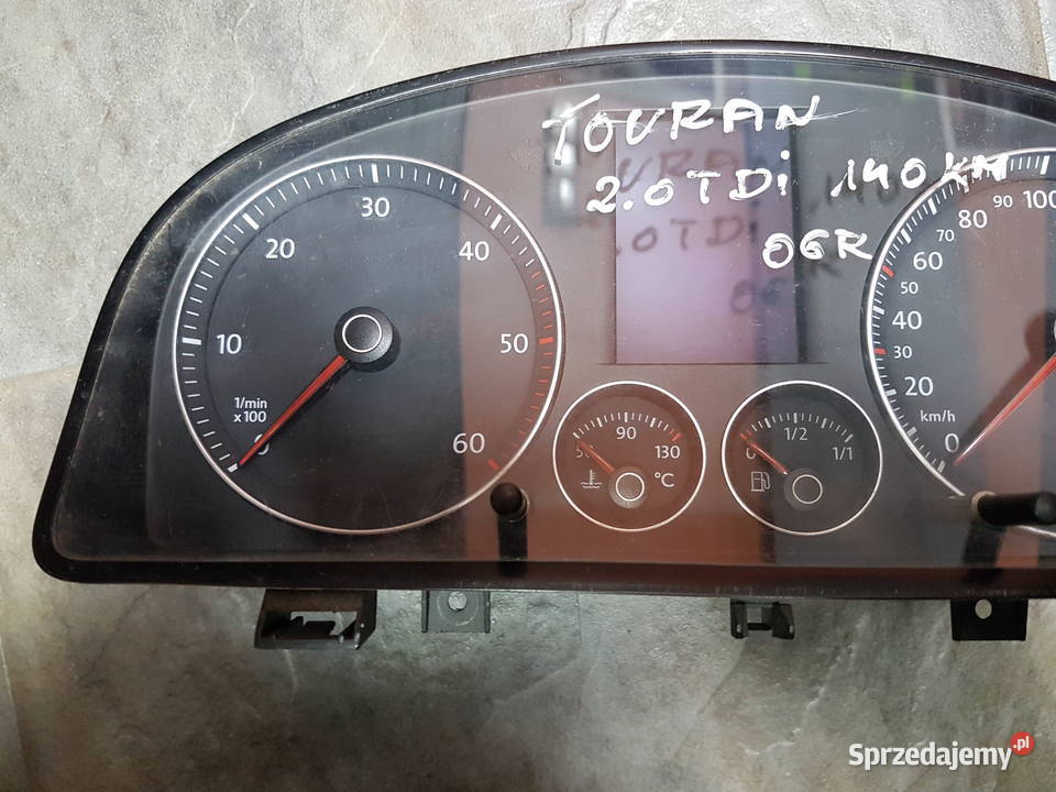 VW TOURAN I 20 TDI LICZNIK ZEGAR 1T0920871A Turek
