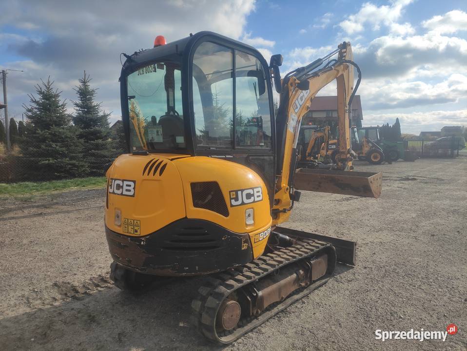 Minikoparka JCB 8026 CTS 2019r 2400mtg Ryżki sprzedam