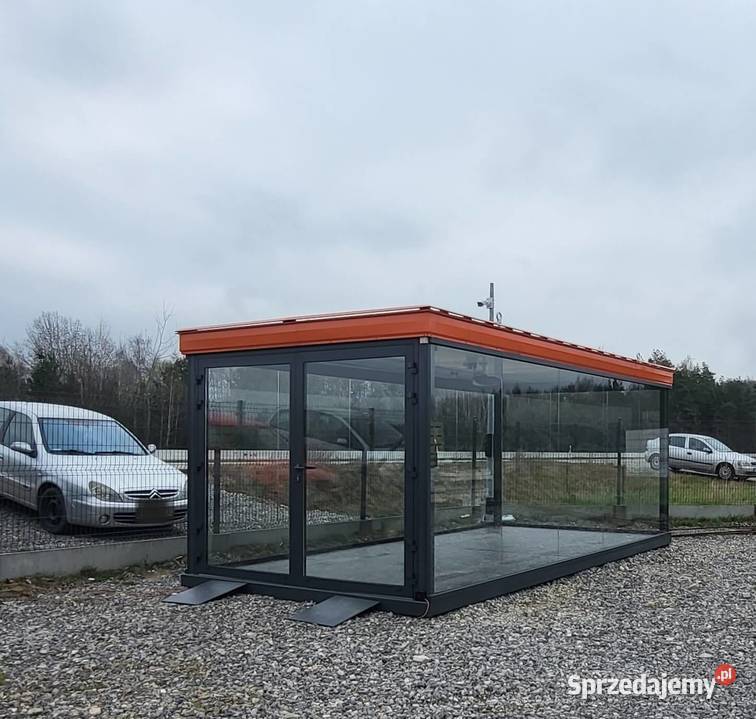 Kontener pawilon ekspozycyjny przeszklony mazowieckie Grójec
