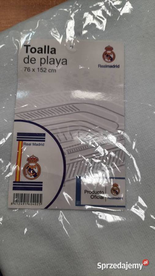 Ręcznik kąpielowy REAL MADRID Sport i Wypoczynek podkarpackie Dębica
