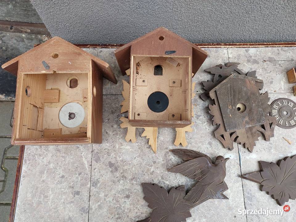 Zestaw części elementów do starych zegarów Tczew