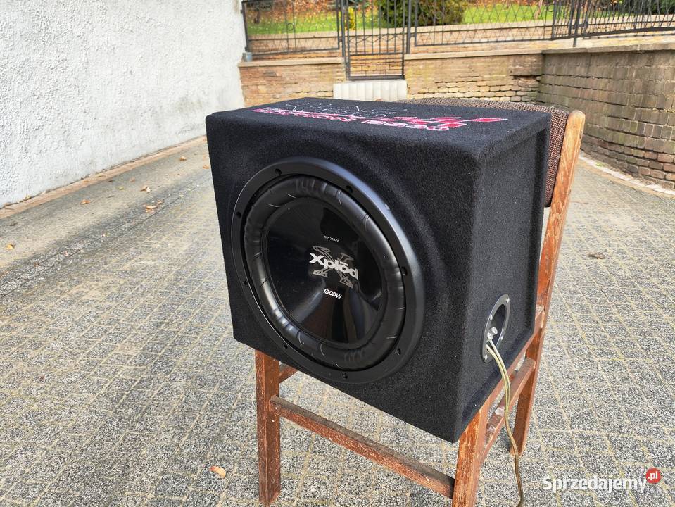 Skrzynia basowa bassowa tuba Sony XSL124P5B Niegowonice