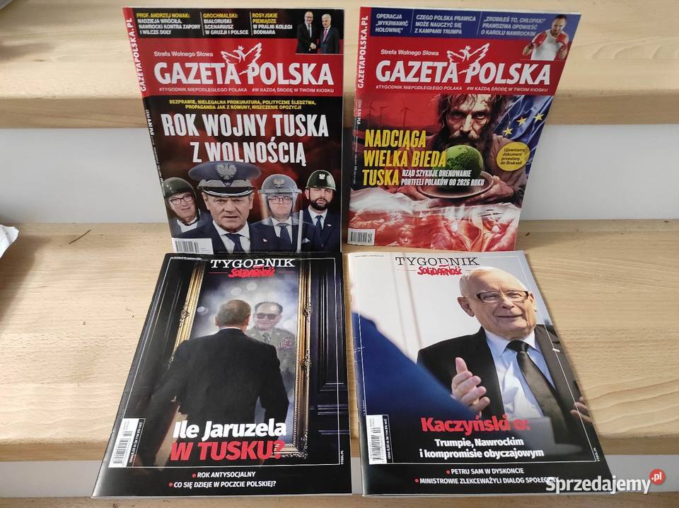Gazeta Polska x2 i Tygodnik Solidarność x2 Płock sprzedam
