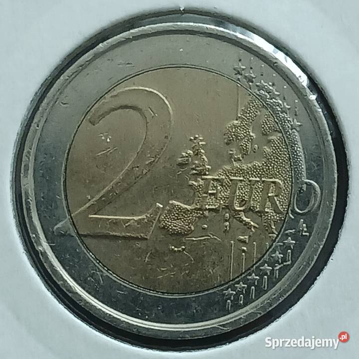 2 Euro Belgia 2008 r 60 lat Deklaracji Praw Konin
