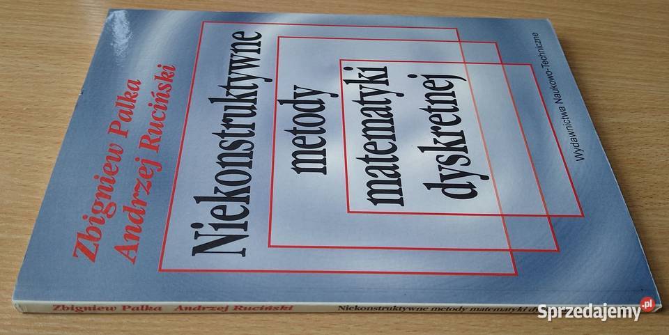 Niekonstruktywne metody matematyki dyskretnej pomorskie Gdańsk sprzedam