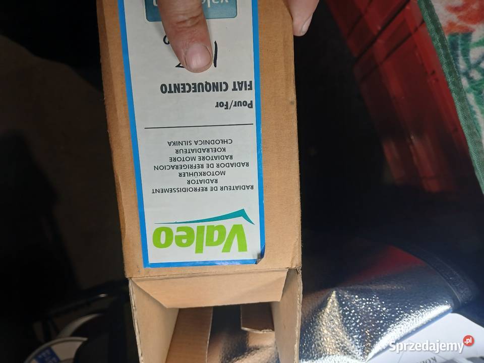 Chłodnica płynu do fiata Cinquecento 700 Chłodnie wody Koluszki