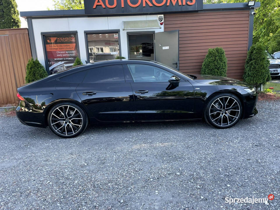 Audi A7 SLine Quattro Polski Salon Serwis ASO ogranicznik prędkości Bydgoszcz