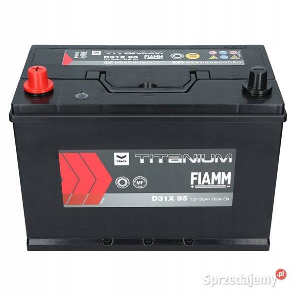 Akumulator Fiamm Titanium Black 12V 95Ah 760A L Jelcz-Laskowice