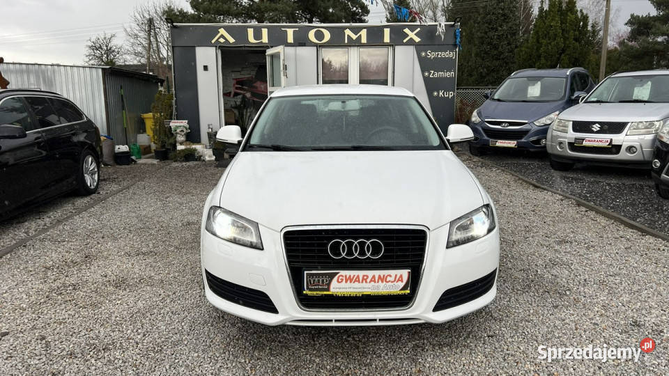 Audi A3 SPRZEDANY Ledy 14 Benzyna Gwarancja biały Świdnica