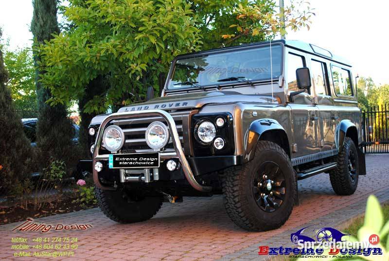 Orurowanie Landrover przód boki