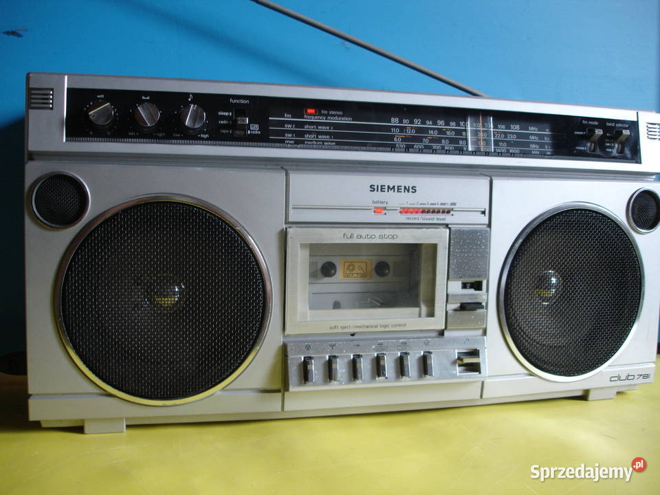 Radiomagnetofon SIEMENS CLUB RM781 Zielona Góra