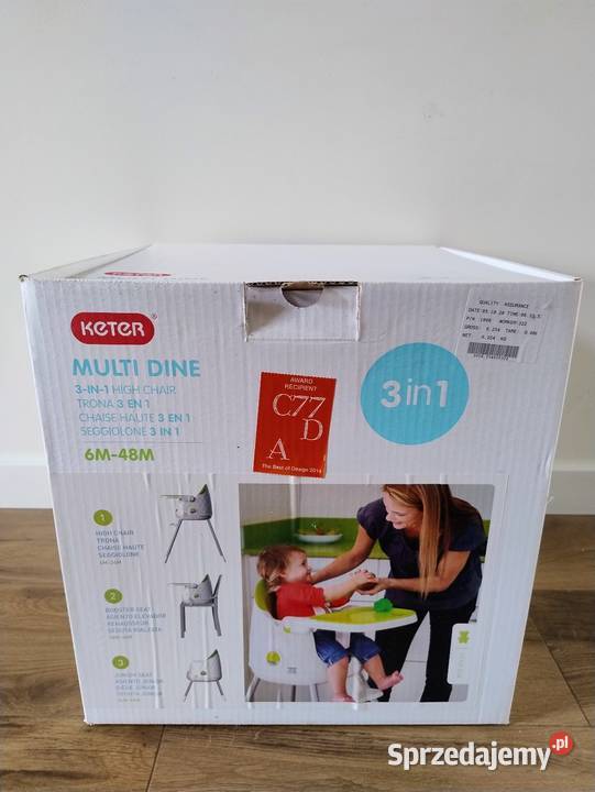 Krzesełko do karmienia Ketter Łuszczów Drugi