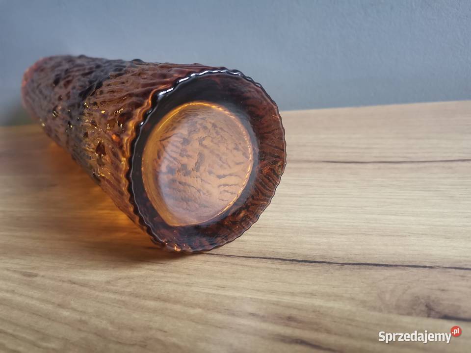 Stary bursztynowy wazon Pieniek projekt Vaclav sprzedam