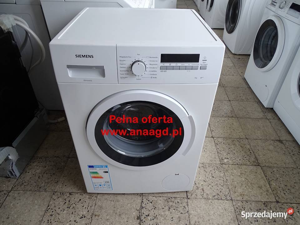 Pralka SIEMENS iSensoric A 8 GWARANCJA DUŻY wolnostojące Miękowo sprzedam