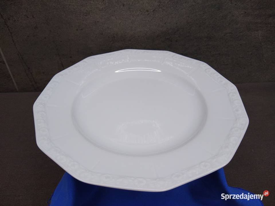 Talerz płytki Rosenthal Biała Maria Classic