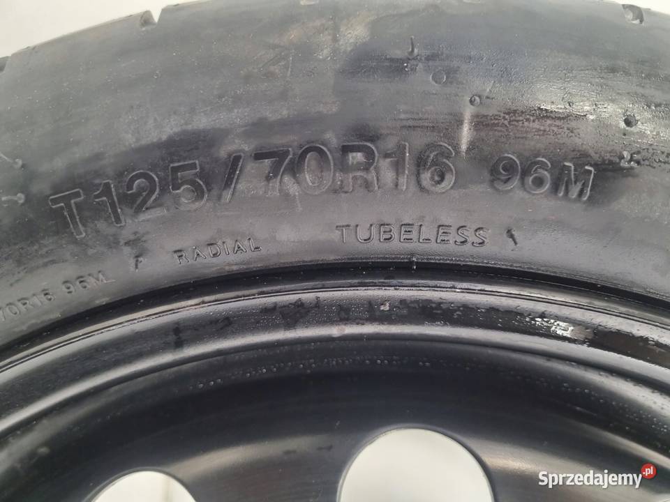 KOŁO DOJAZDOWE ZAPASOWE Audi Seat Vw Golf V