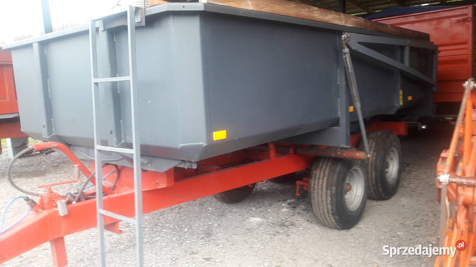Przyczepa Tandem skorupa 8ton Przyczepy rolnicze