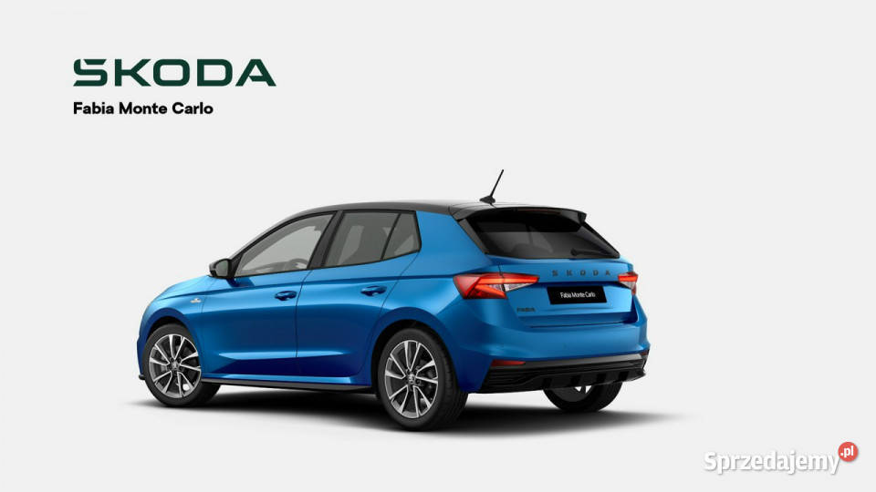 koda Fabia Monte Carlo 15 TSI 150 DSG Dostępny kurtyny powietrzne Fabia Łódź