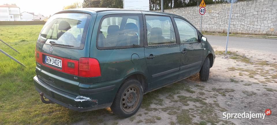 Volkswagen Sharan 20 BG HAK 7 foteli DŁUGO mazowieckie Skaryszew sprzedam