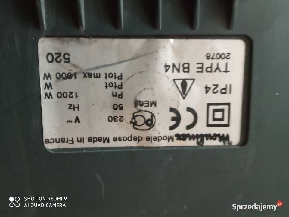 Odkurzacz workowy do pracy na mokro MOULINEX Warszawa
