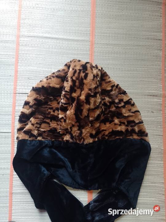 Handmade Futrzany kaptur z szalem z Madrytu Dla kobiet Kraków sprzedam