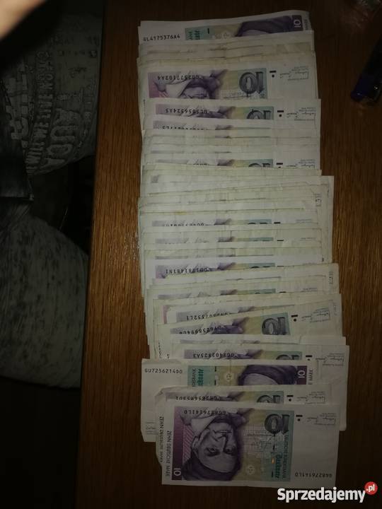 10 marek niemieckich 47sztuk Jasień