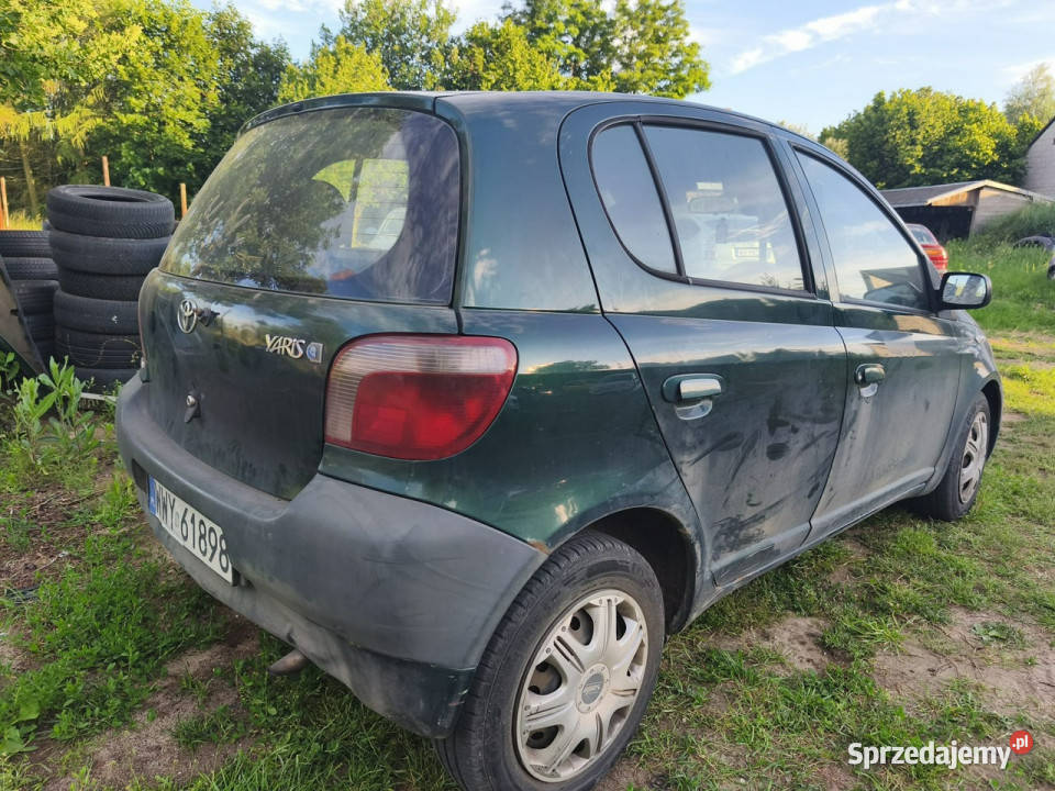 Toyota Yaris 1999r 10 Benzyna 5 Drzwi Tanio I Warszawa