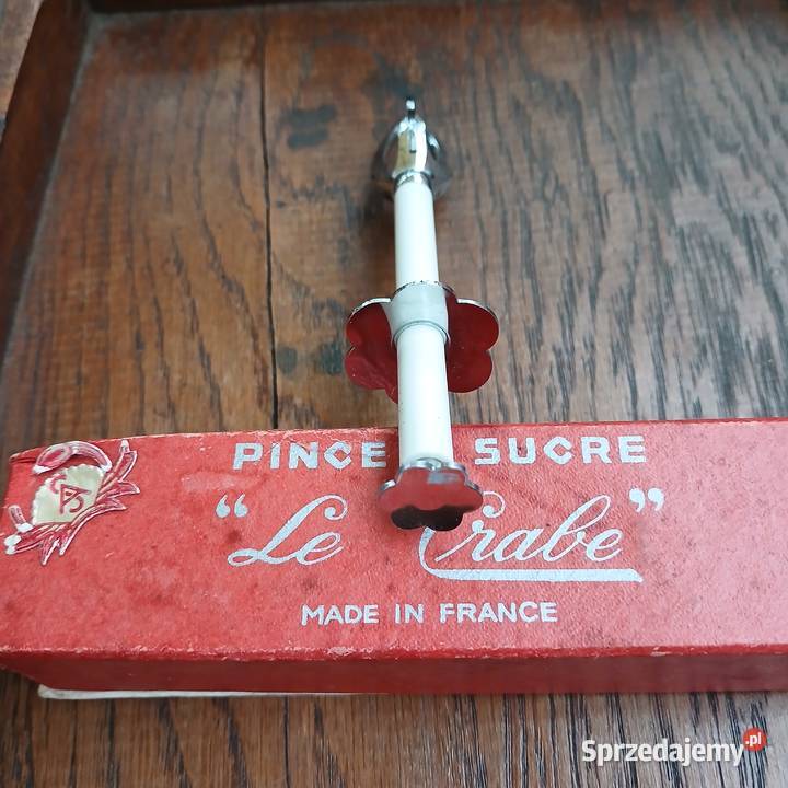 Francuskie szczypce do cukru w kostkach Warszawa