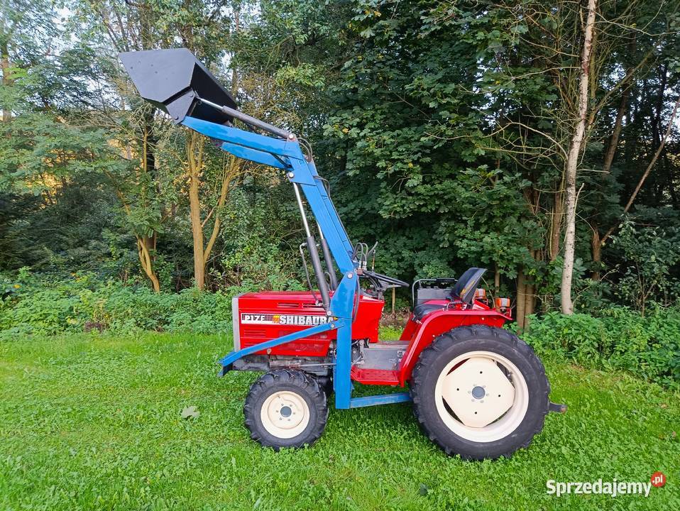 SHIBAURA P17F 4x4 17 z ładowaczem miniładowarka Tarnawa Dolna