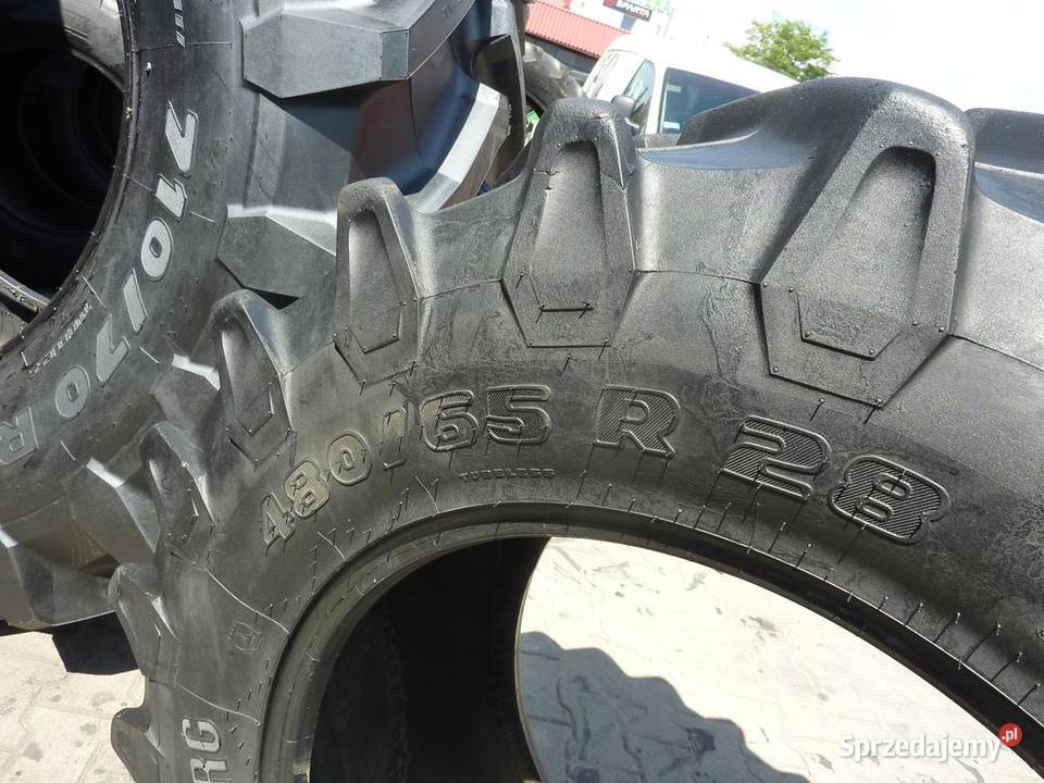Opona używana rolnicza 48065R28 TRELLEBORG 1600 28cale podlaskie Zaścianki