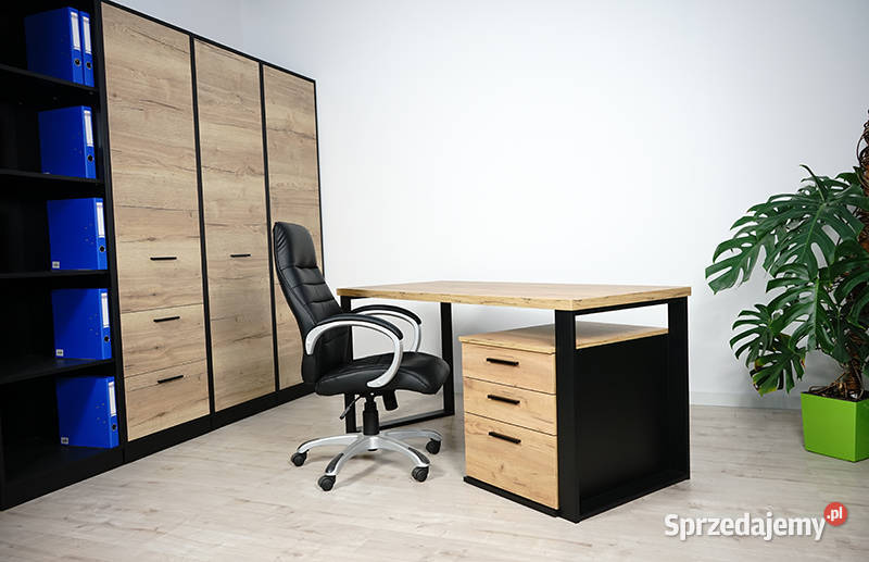 Biurko Neptun LOFT Dąb Craft 160 MebleKreator