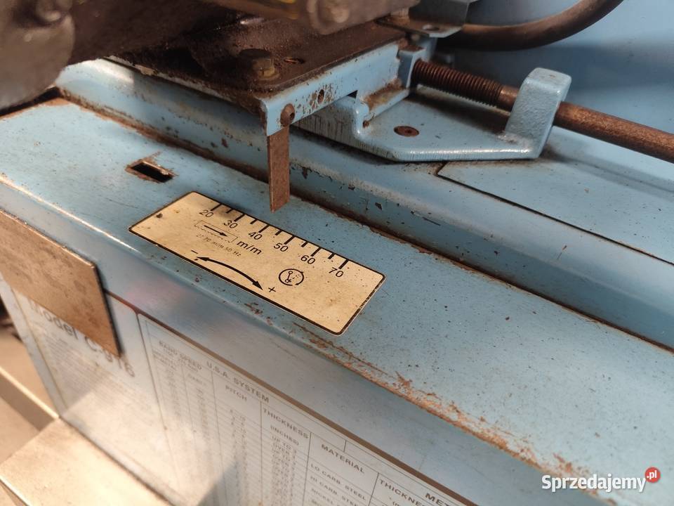 Piła taśmowa do metalu Do All USA Mep Thomas małopolskie Maków Podhalański