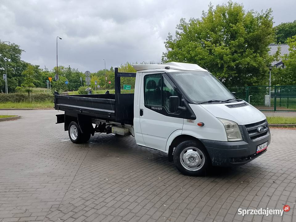 ford transit wywrotka bliżniak 24tdci 2008 manualna zachodniopomorskie