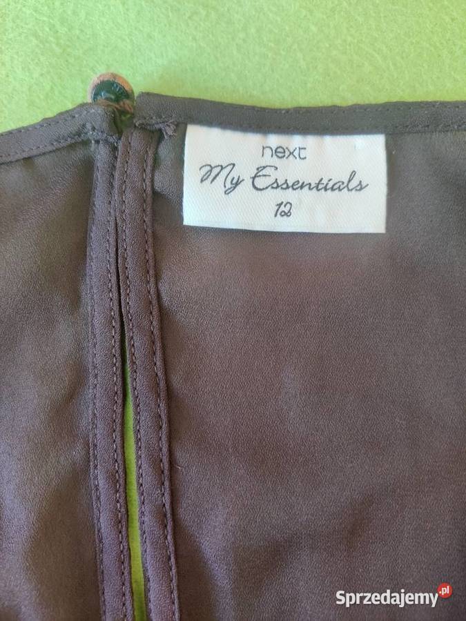 Bluzka niebieskoczarna śląskie Myszków