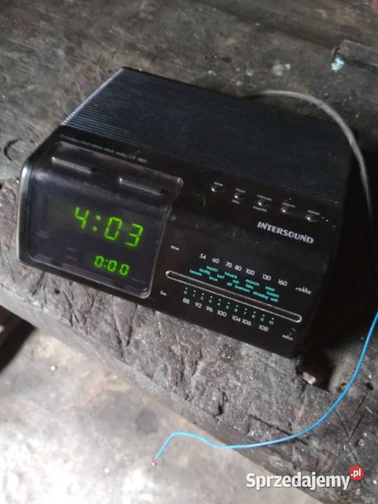 Radiobudzik Intersound Godzina Timer Radio Małe podkarpackie sprzedam