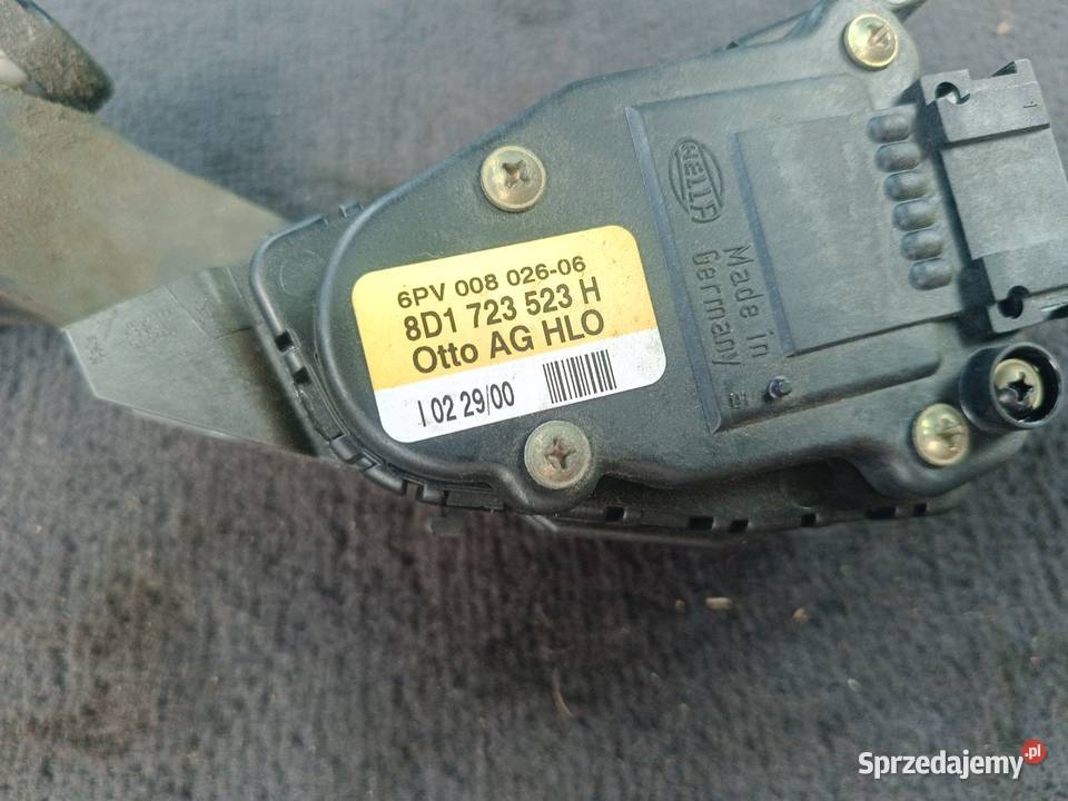 Pedał Gazu 8D1 723 523 H Hella Audi A4 B5 FL a36 śląskie Myszków sprzedam