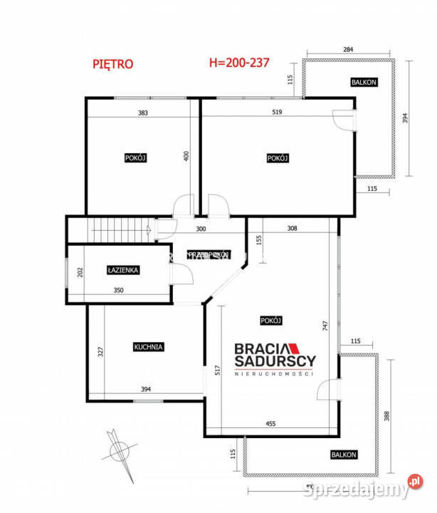 Dom wolnostojący 3147m2 Kraków Młodzieży 314.7m2 sprzedam