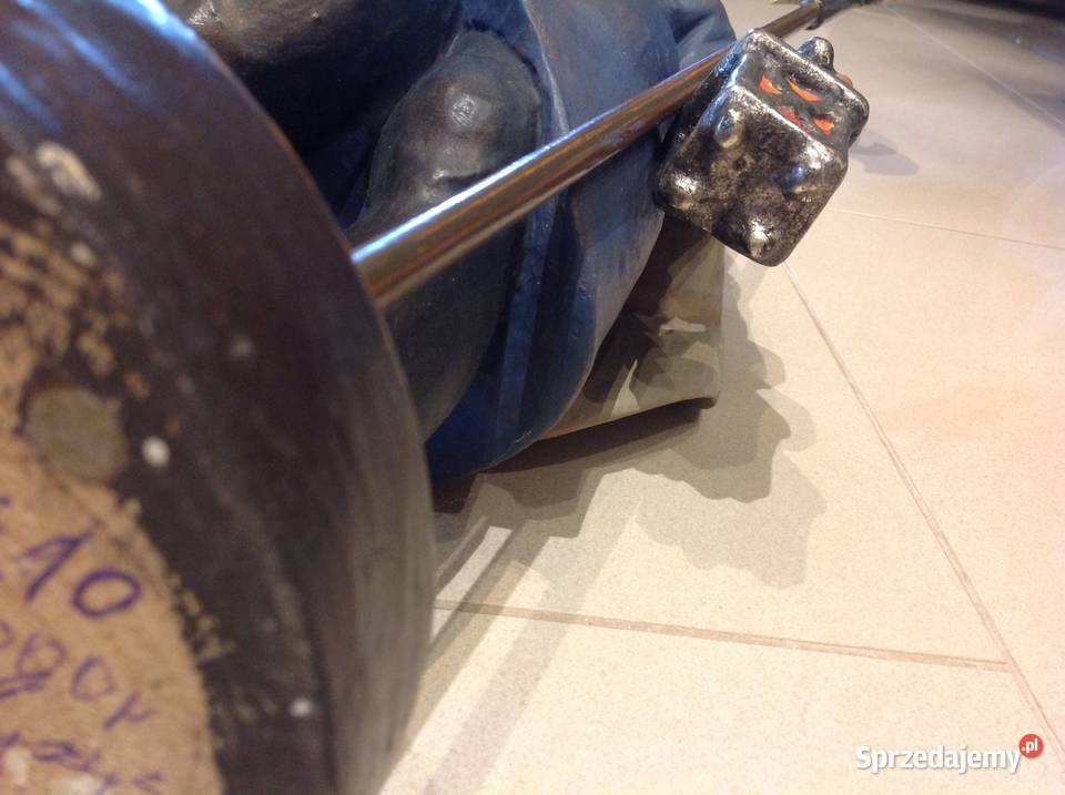 Stara Drewniana Figura Latarnik