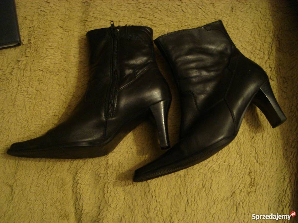 Kozaczki z naturalnej skóry 38 Moda i Styl