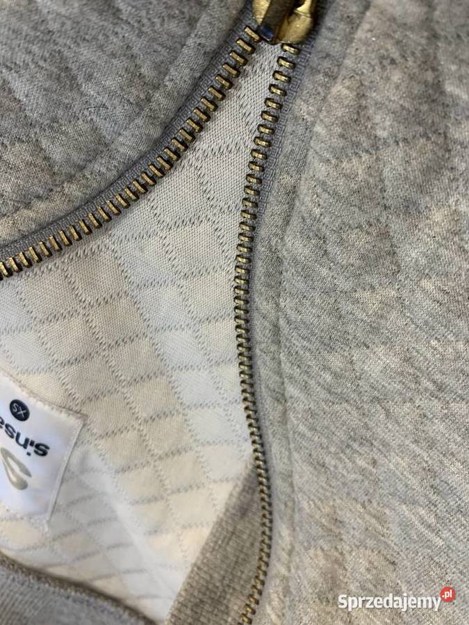 Lekka bomberka szara pikowana HIT