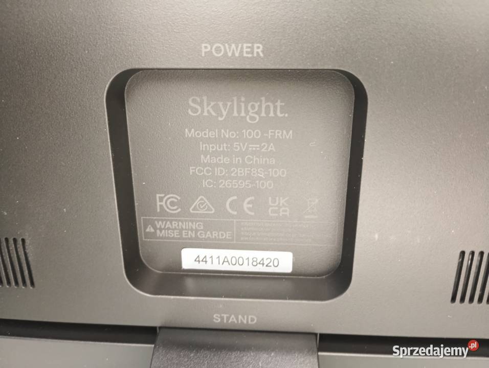 Skylight frame cyfrowa ramka do zdjęć WiFi 10 Trzcianka sprzedam