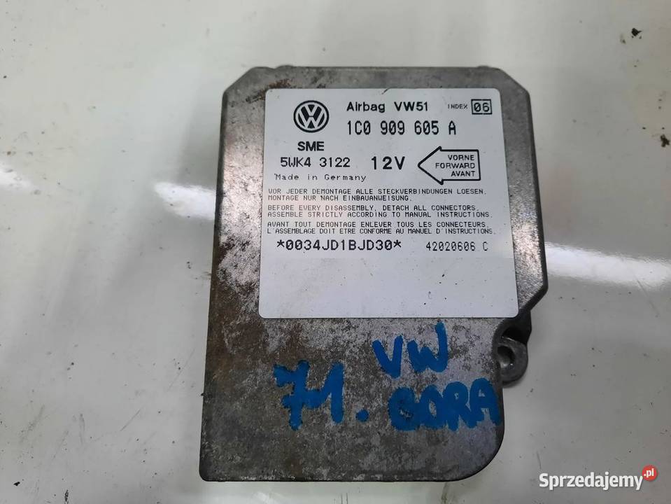 STEROWNIK MODUŁ AIRBAG VW AUDI 5Q095965AH Włoszczowa sprzedam