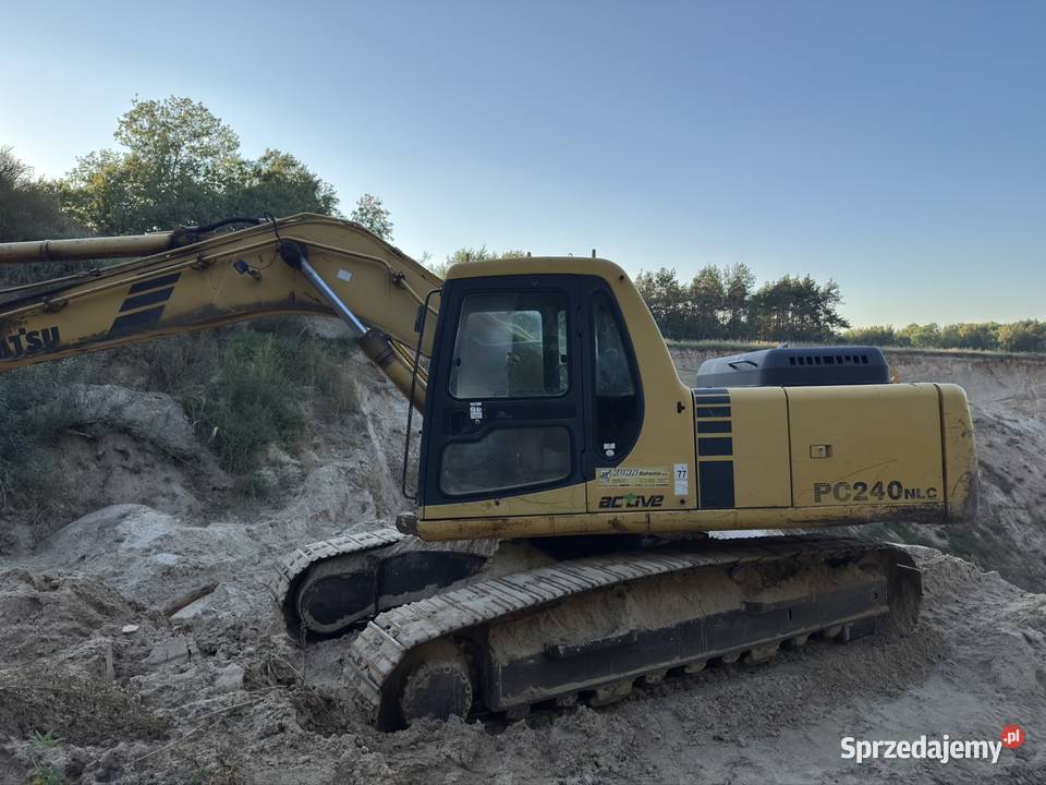 Koparka Komatsu pc2406 Gąsiennice Koparki Maszyny budowlane