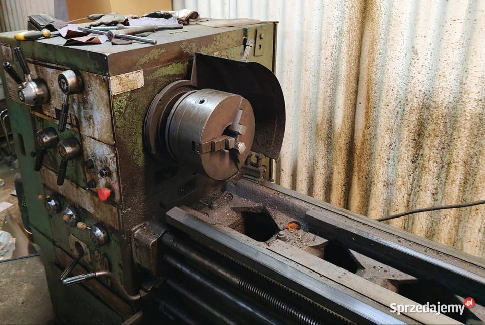 Tokarka do metalu Sn 402 x 750 przelot 105 mm Maków Podhalański